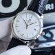 New Patek Philippe Geneve Copy Watches - White Dial Black Leather Strap (3)_th.jpg
